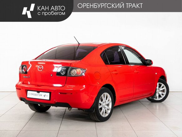 2007 Mazda 3 I (BK) Рестайлинг, красный, 570000 рублей - вид 2