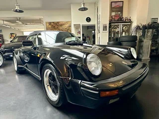 1989 Porsche 911 Carrera II (911, 930), чёрный, 15000000 рублей, вид 1