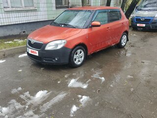 2009 Skoda Fabia II, оранжевый, 380000 рублей, вид 1