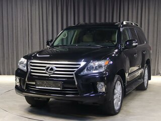 2012 Lexus LX 570 III Рестайлинг, чёрный, 3199000 рублей, вид 1