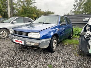 1996 Volkswagen Golf III, синий, 130000 рублей, вид 1