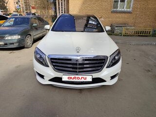 2014 Mercedes-Benz S-Класс 500 Long VI (W222, C217), белый, 3200000 рублей, вид 2