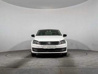 2019 Volkswagen Polo V Рестайлинг, белый, 1059000 рублей, вид 2