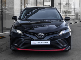 2018 Toyota Camry VIII (XV70), чёрный, 2349000 рублей, вид 2