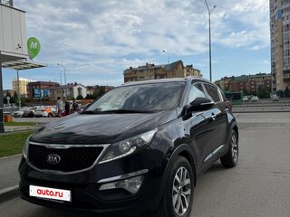 2014 Kia Sportage III Рестайлинг, чёрный, 1380000 рублей, вид 2