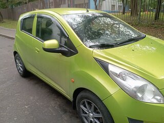 2012 Chevrolet Spark III, зелёный, 530000 рублей, вид 2