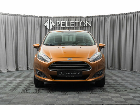 2015 Ford Fiesta Mk6 Рестайлинг, коричневый, 1060000 рублей - вид 2