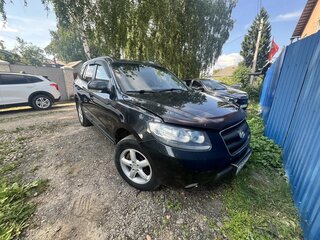 2008 Hyundai Santa Fe II, чёрный, 800000 рублей, вид 2