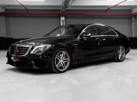 2014 Mercedes-Benz S-Класс AMG 63 AMG Long III (W222, C217), чёрный, 5000000 рублей, вид 1