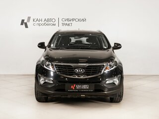 2013 Kia Sportage III, чёрный, 1399784 рублей, вид 2