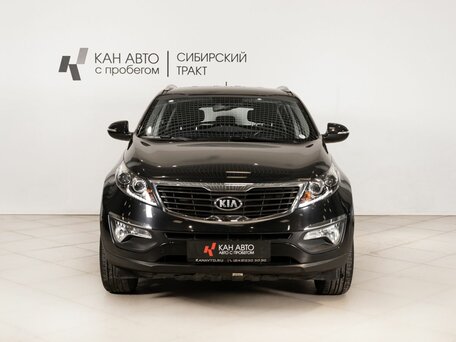 2013 Kia Sportage III, чёрный, 1385784 рублей, вид 2