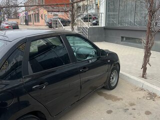 2015 Lada (ВАЗ) Granta I, чёрный, 520000 рублей, вид 2