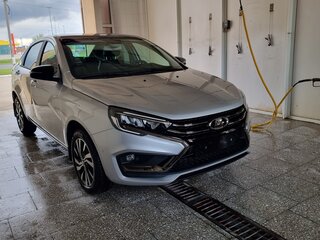 2026 Lada (ВАЗ) Vesta I Рестайлинг (NG), серебристый, 1920000 рублей, вид 4
