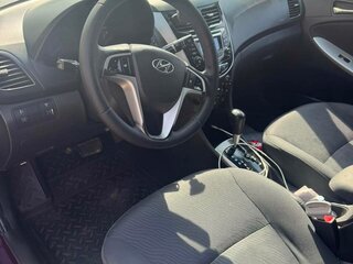 2011 Hyundai Solaris I, фиолетовый, 650000 рублей, вид 5