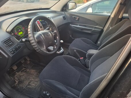 2008 Hyundai Tucson I, чёрный, 630000 рублей, вид 3