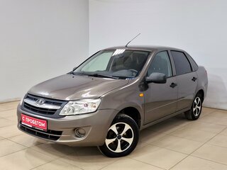 2014 Lada (ВАЗ) Granta I, коричневый, 288000 рублей, вид 1