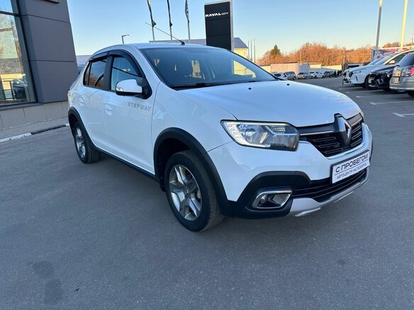 2020 Renault Logan Stepway II Рестайлинг, белый, 1259000 рублей - вид 4