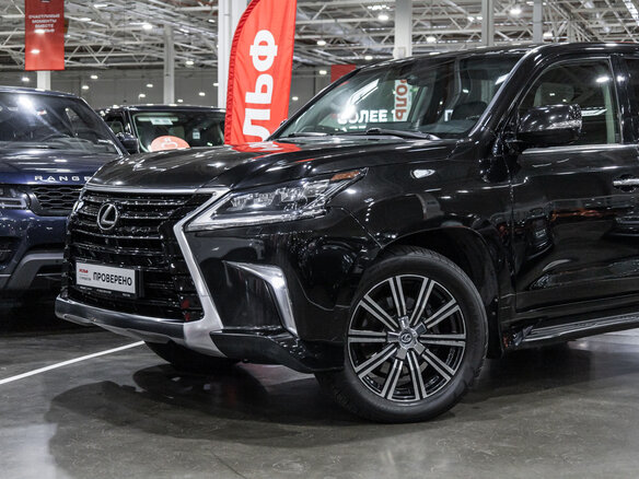 2015 Lexus LX 450d III Рестайлинг 2, чёрный - вид 1