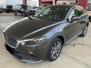 2023 Mazda CX-3 I Рестайлинг, серебристый, 1452000 рублей, вид 4