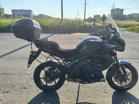 2012 Kawasaki Versys 650, чёрный, 450000 рублей, вид 2