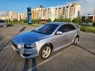2008 Mitsubishi Lancer X, серебристый, 620000 рублей, вид 1