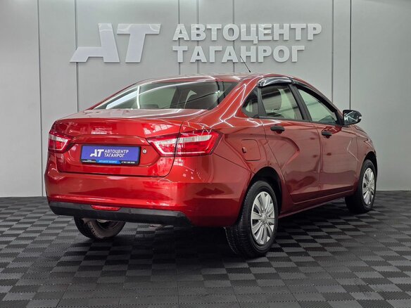 2016 Lada (ВАЗ) Vesta I, красный, 749000 рублей - вид 1