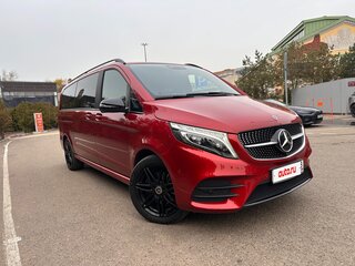 2022 Mercedes-Benz V-Класс Extra Long 300 d экстра длинный III (W447) Рестайлинг, пурпурный, 8650000 рублей, вид 4