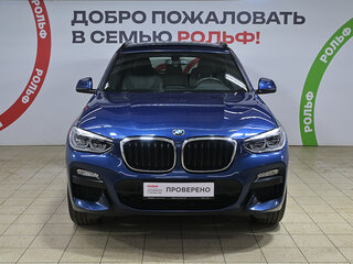 2018 BMW X3 20d xDrive III (G01), синий, 4590000 рублей, вид 2