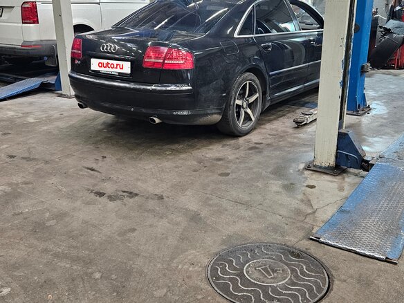 2004 Audi A8 Long II (D3), чёрный - вид 14