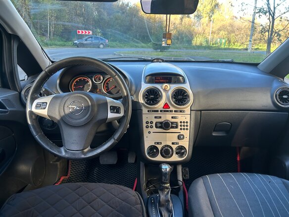 2008 Opel Corsa D, чёрный - вид 6