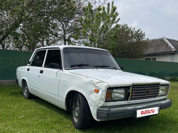 2000 Lada (ВАЗ) 2107, белый, 120000 рублей - вид 2