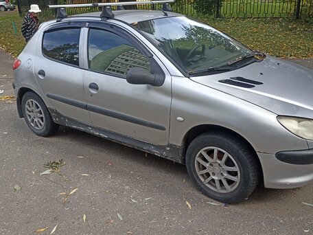 2001 Peugeot 206, серый, 120000 рублей, вид 3