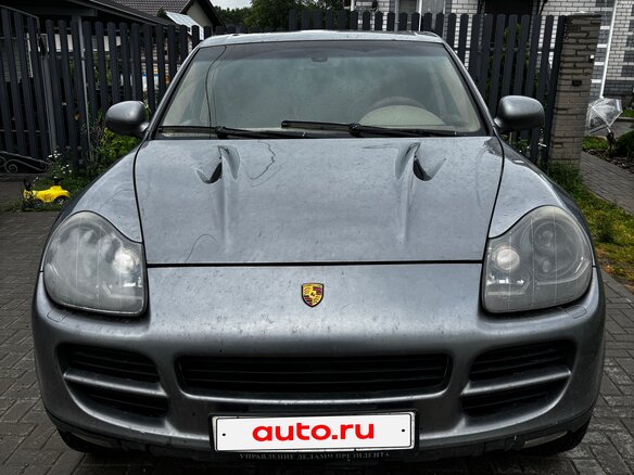 2004 Porsche Cayenne I (955), серый, 800000 рублей