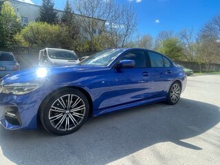 2020 BMW 3 серии 320i VII (G2x), синий, 3950000 рублей, вид 4