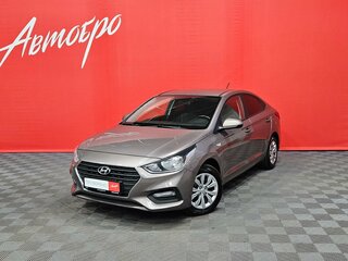 2019 Hyundai Solaris II, коричневый, 1325000 рублей, вид 1