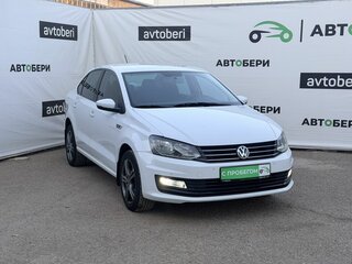 2019 Volkswagen Polo V Рестайлинг, белый, 1088800 рублей, вид 3
