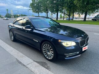 2012 BMW 7 серии 730d xDrive V (F01/F02/F04) Рестайлинг, синий, 2500000 рублей, вид 1