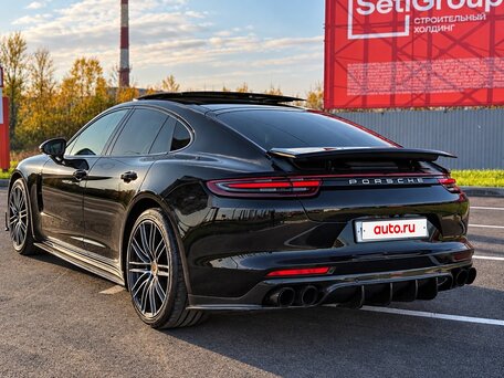 2017 Porsche Panamera 4S Diesel II, чёрный, 7300000 рублей, вид 2