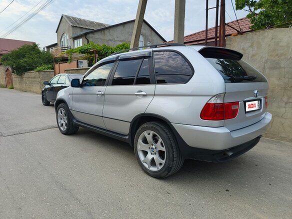 2003 BMW X5 3.0i I (E53), серебристый, 850000 рублей - вид 9