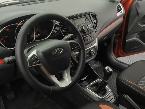 2019 Lada (ВАЗ) Vesta SW Cross I, оранжевый, 1049000 рублей - вид 19