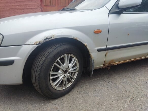 2000 Mazda 323 VI (BJ), серебристый, 120000 рублей - вид 9
