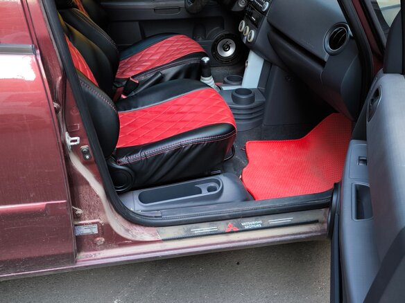 2007 Mitsubishi Colt VI (Z20/Z30), пурпурный, 650000 рублей - вид 10