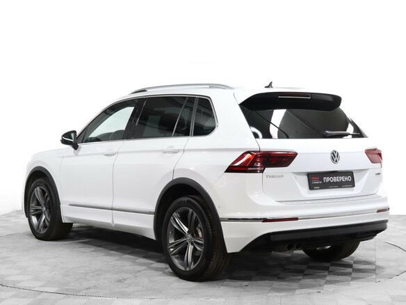 2018 Volkswagen Tiguan II, белый - вид 6