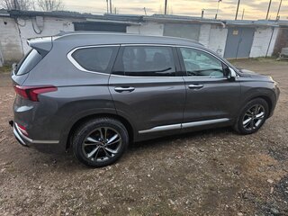 2019 Hyundai Santa Fe IV, серый, 3450000 рублей, вид 3