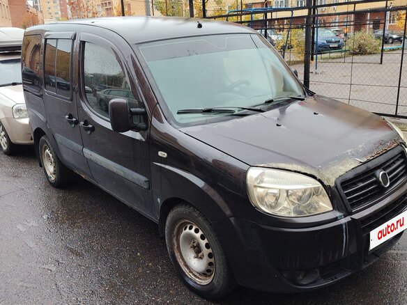 2009 Fiat Doblo I Рестайлинг, коричневый, 350000 рублей