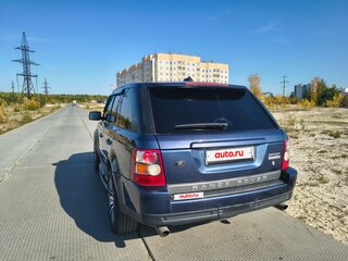 2008 Land Rover Range Rover Sport Supercharged I, синий, 1150000 рублей, вид 3