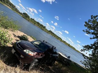 2001 Acura MDX I, фиолетовый, 600000 рублей, вид 4