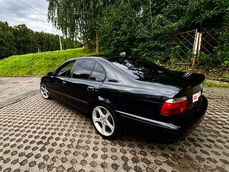 2000 BMW 5 серии 523i IV (E39), чёрный, 480000 рублей, вид 5