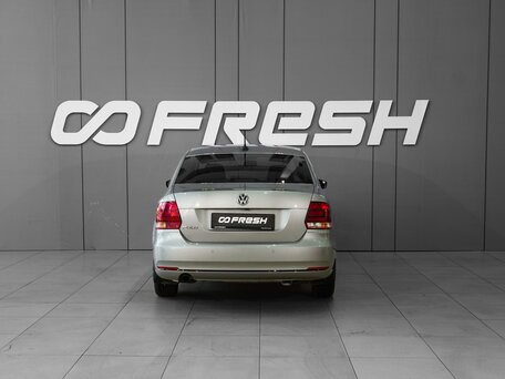 2019 Volkswagen Polo V Рестайлинг, серый, 1248000 рублей, вид 4