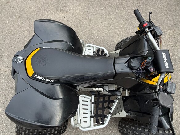 2015 BRP Can-Am DS 90, жёлтый, 180000 рублей - вид 7